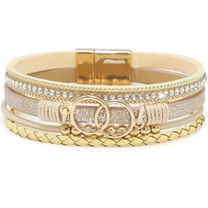 HP! 🎉 Bohemian Layered Beaded Bracelet